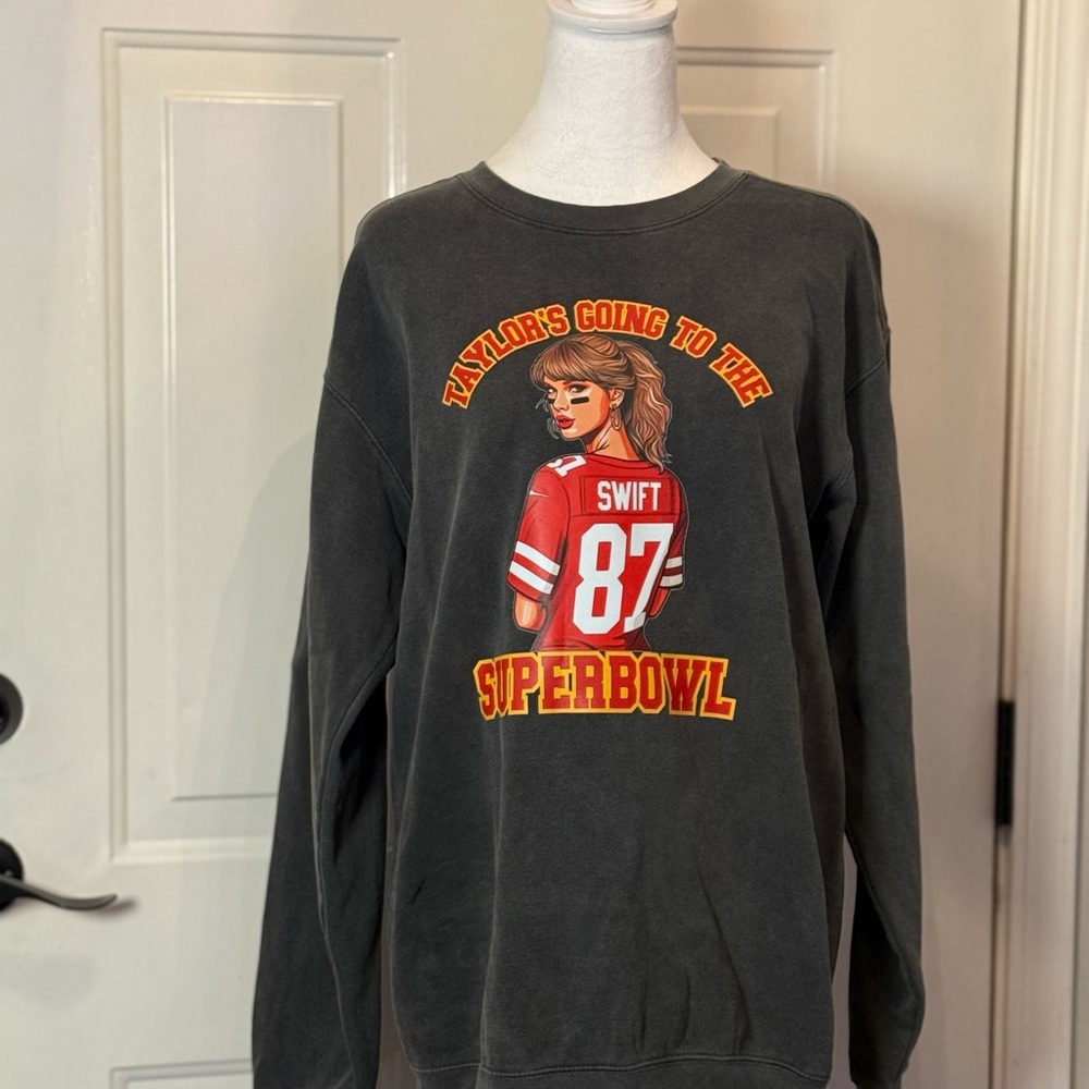 Comfort Colors Black Graphic Women's Sweater